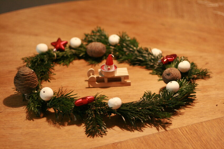 couronne de noel