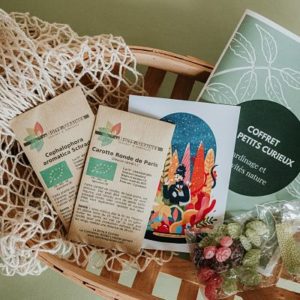 cadeau jardinage enfant plantes bonbon