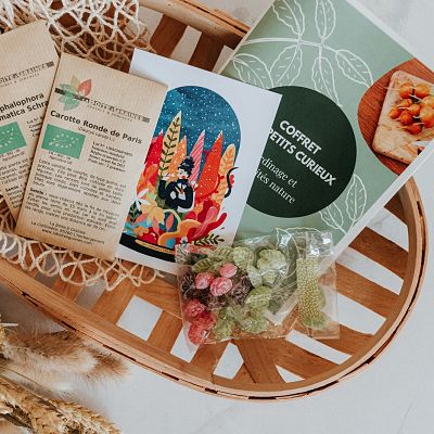 cadeau jardinage enfant graines bio