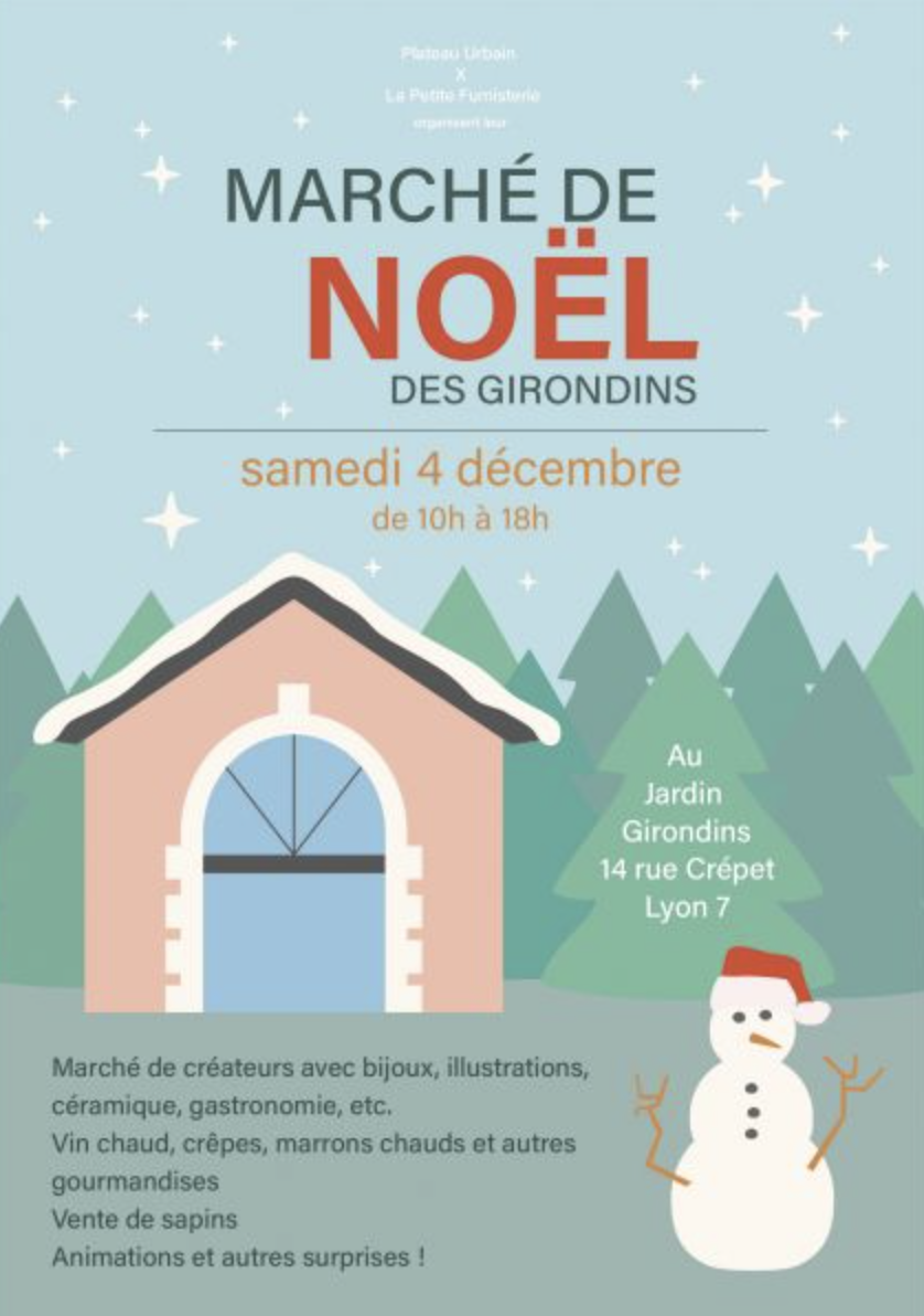 marché noël Lyon évènement