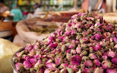 roses fleurs séchées recette cuisine