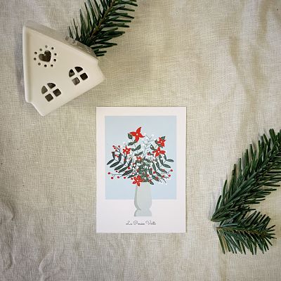 box plantes écoresponsable hiver illustration box plantes écoresponsable hiver illustration