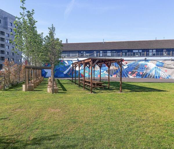 jardin girondins marché été