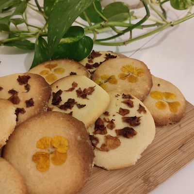 Tuto DIY cuisine : recette sablés aux fleurs