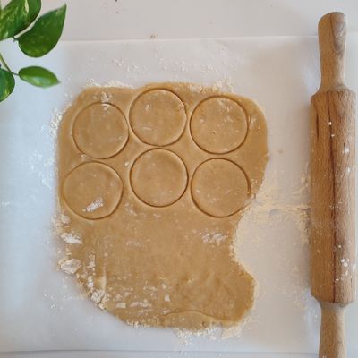 étapes recette sablés