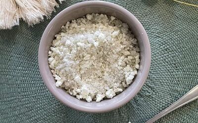 Tuto DIY : recette sel de bain eucalyptus et vanille