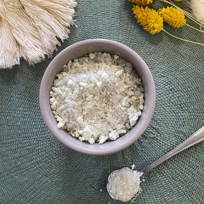 Tuto DIY : recette sel de bain eucalyptus et vanille