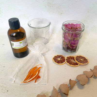 tuto pot-pourri naturel ingrédients